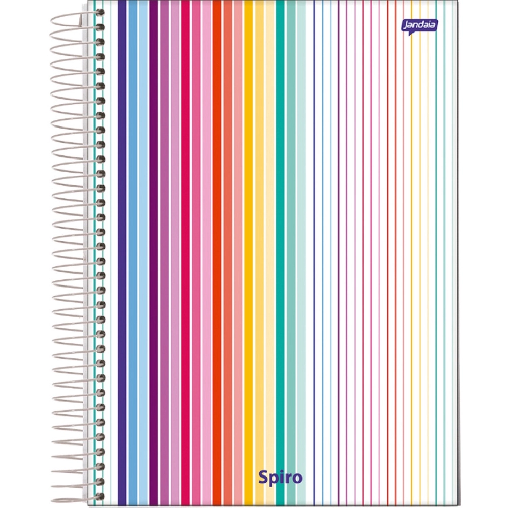 Caderno Espiral Universitário 80 Folhas Spiro - Jandaia Caderno Espiral Universitário 80 Folhas Spiro - Jandaia