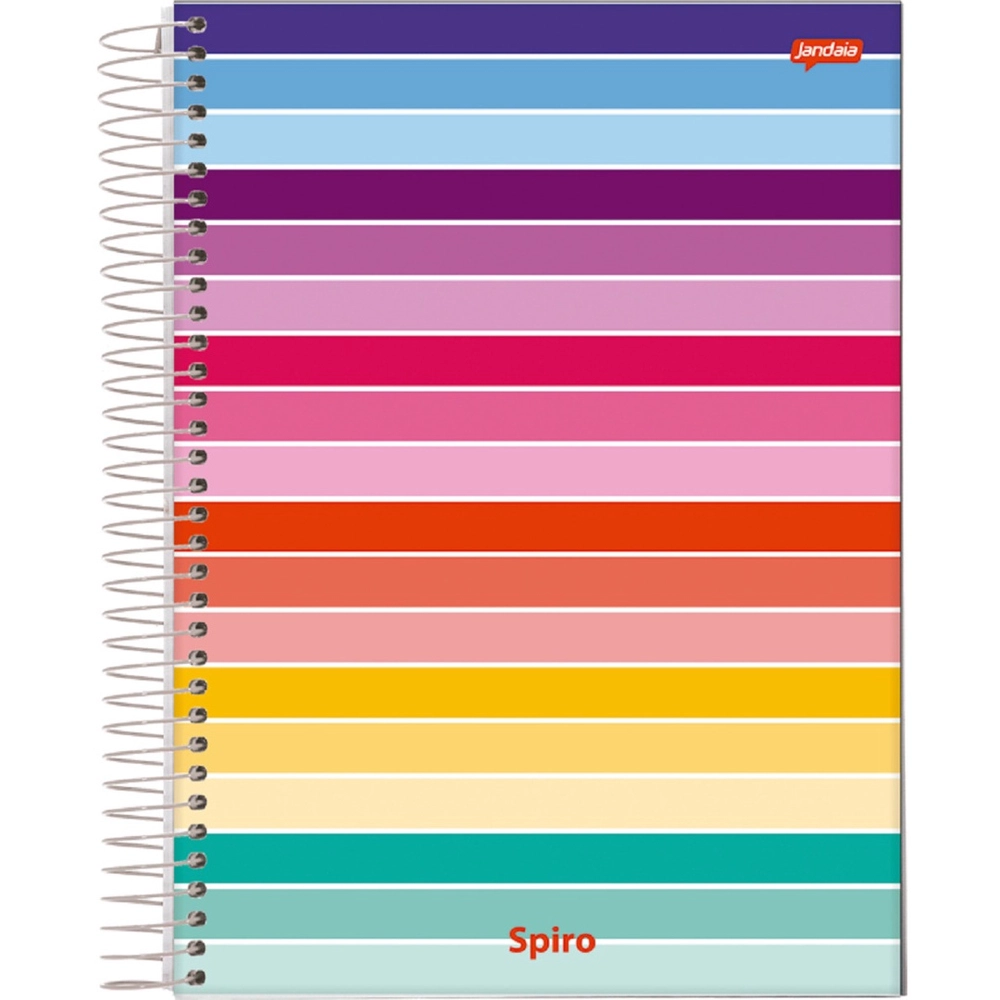 Caderno Espiral Universitário 80 Folhas Spiro - Jandaia Caderno Espiral Universitário 80 Folhas Spiro - Jandaia