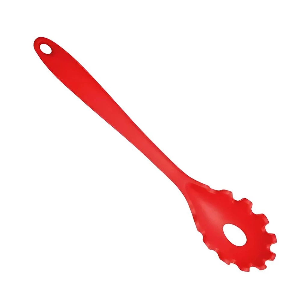 Pegador de Massas em Silicone 28 cm - Vermelho 