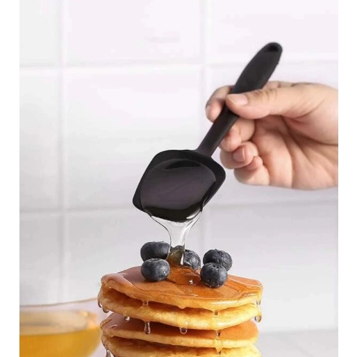 Espátula Multiuso de Silicone - Preto