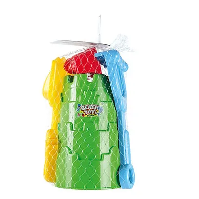 Kit De Praia Torre Beach Toys 7 Peças - Lumar