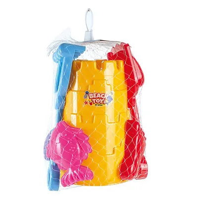 Kit De Praia Torre Beach Toys 7 Peças - Lumar Kit De Praia Torre Beach Toys 7 Peças - Lumar