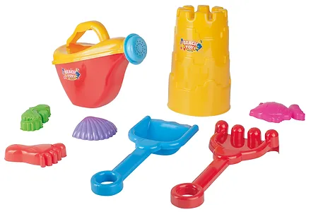 Super Kit Beach Toys 8 Peças na Sacola – Lummar