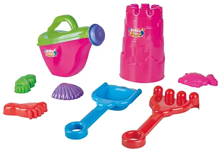 Super Kit Beach Toys 8 Peças na Sacola – Lummar