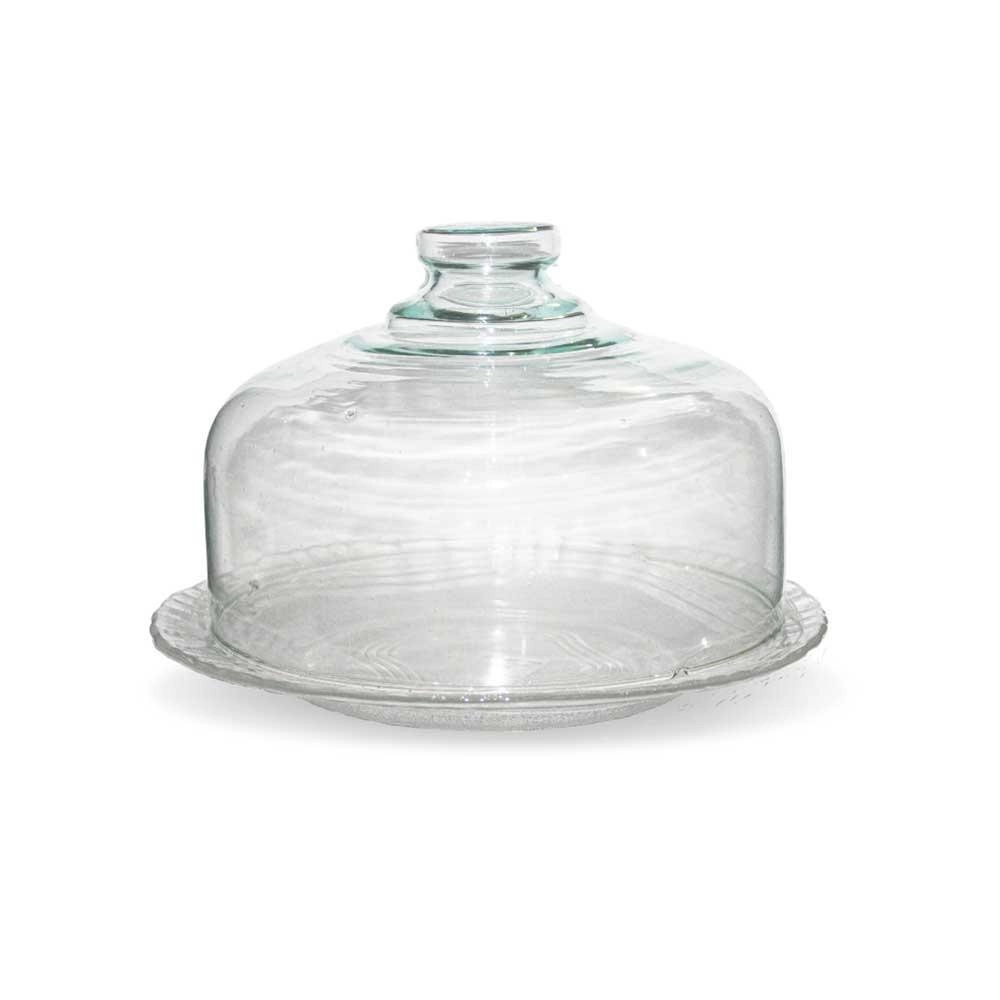 Queijeira com Tampa de Vidro Millenium 