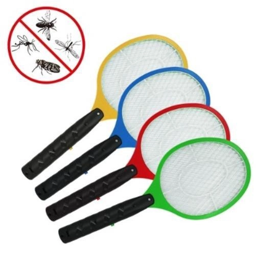 Raquete Elétrica Recarregável para Insetos – Bivolt