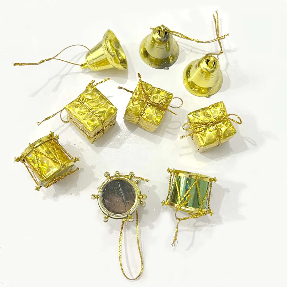 Kit Decorativo de Natal - 9 Peças Sortido