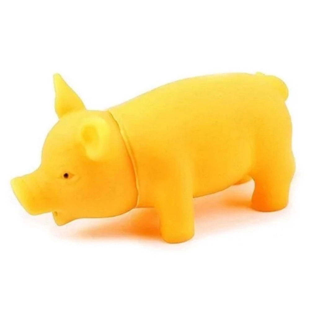 Brinquedo de Borracha Porquinho Sonoro 17cm - Sortido Brinquedo de Borracha Porquinho Sonoro 17cm - Sortido