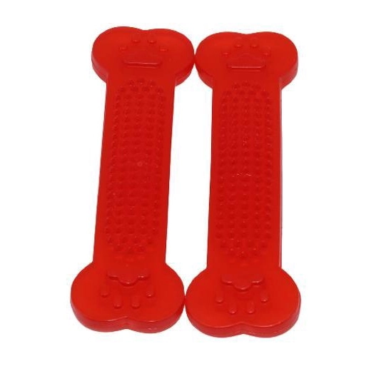 Brinquedo Pet Mordedor Osso de Silicone 15,5 cm - Mimo Pets