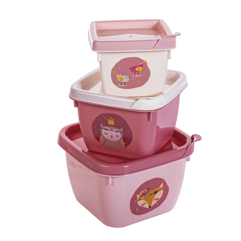 Kit com 3 Potes Bichinhos Petit – Plasutil