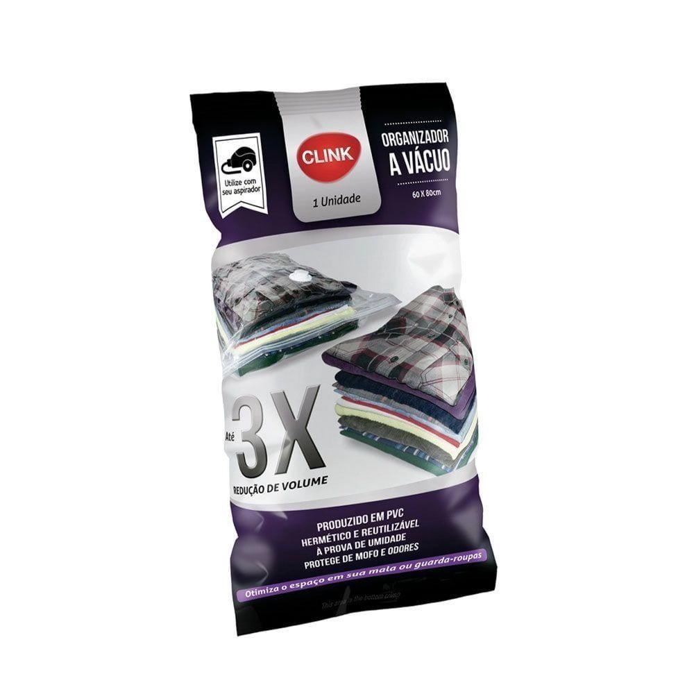 Saco Organizador a Vácuo - Clink
