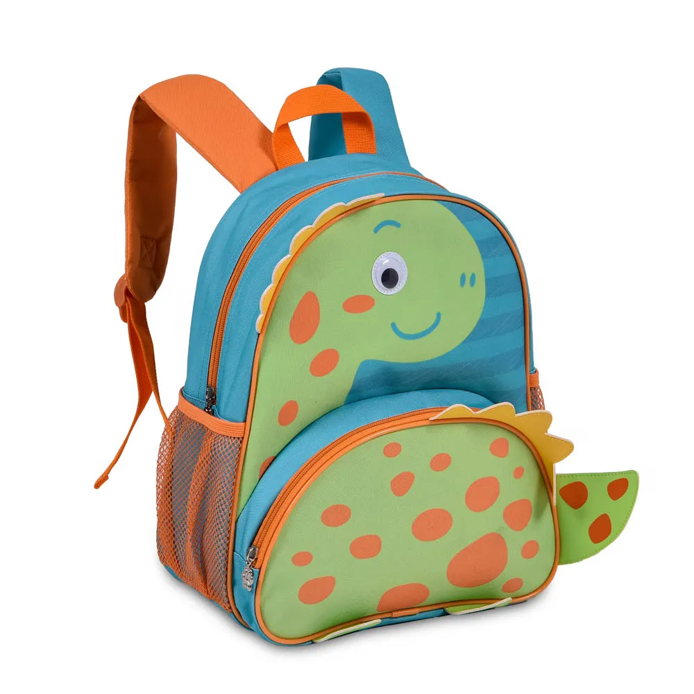 Mochila Infantil de Costas Dinossauro Sortido - Clio Mini Pets