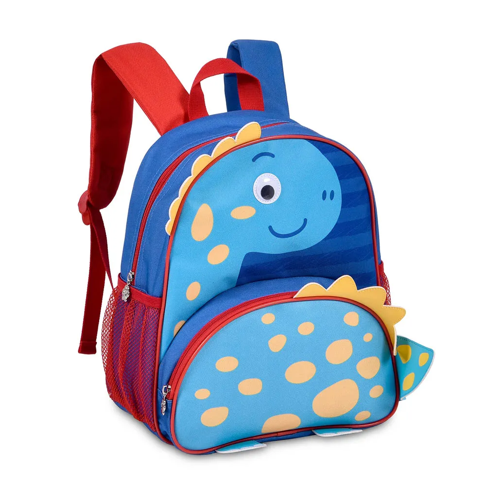 Mochila Infantil de Costas Dinossauro Sortido - Clio Mini Pets