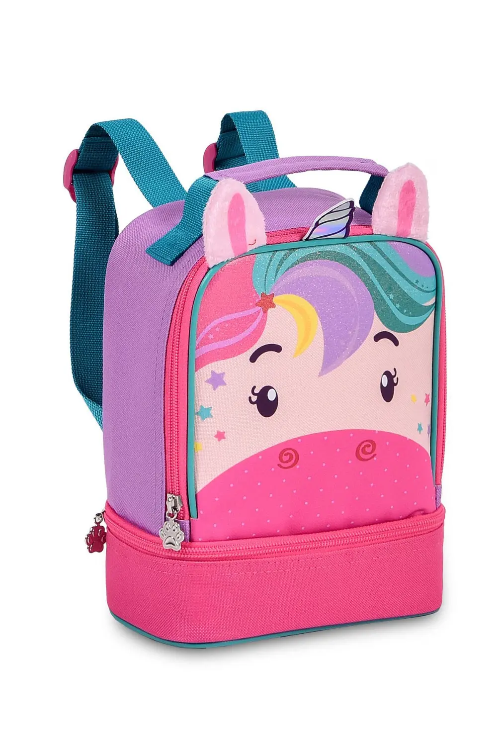 Lancheira Infantil de Costas - Clio Pets Unicórnio