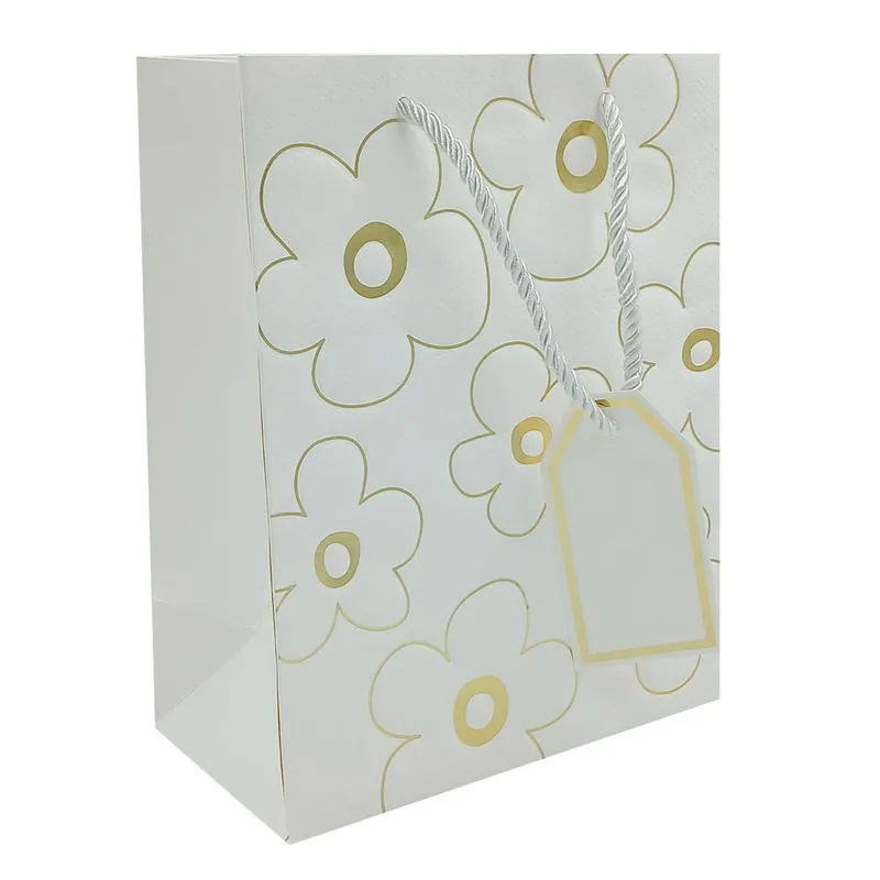 Sacola para Presente Flor em Papel Sortida - FWB Sacola para Presente Flor em Papel Sortida - FWB