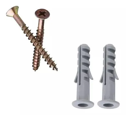 Kit Parafuso com Bucha 10mm - 06 Peças