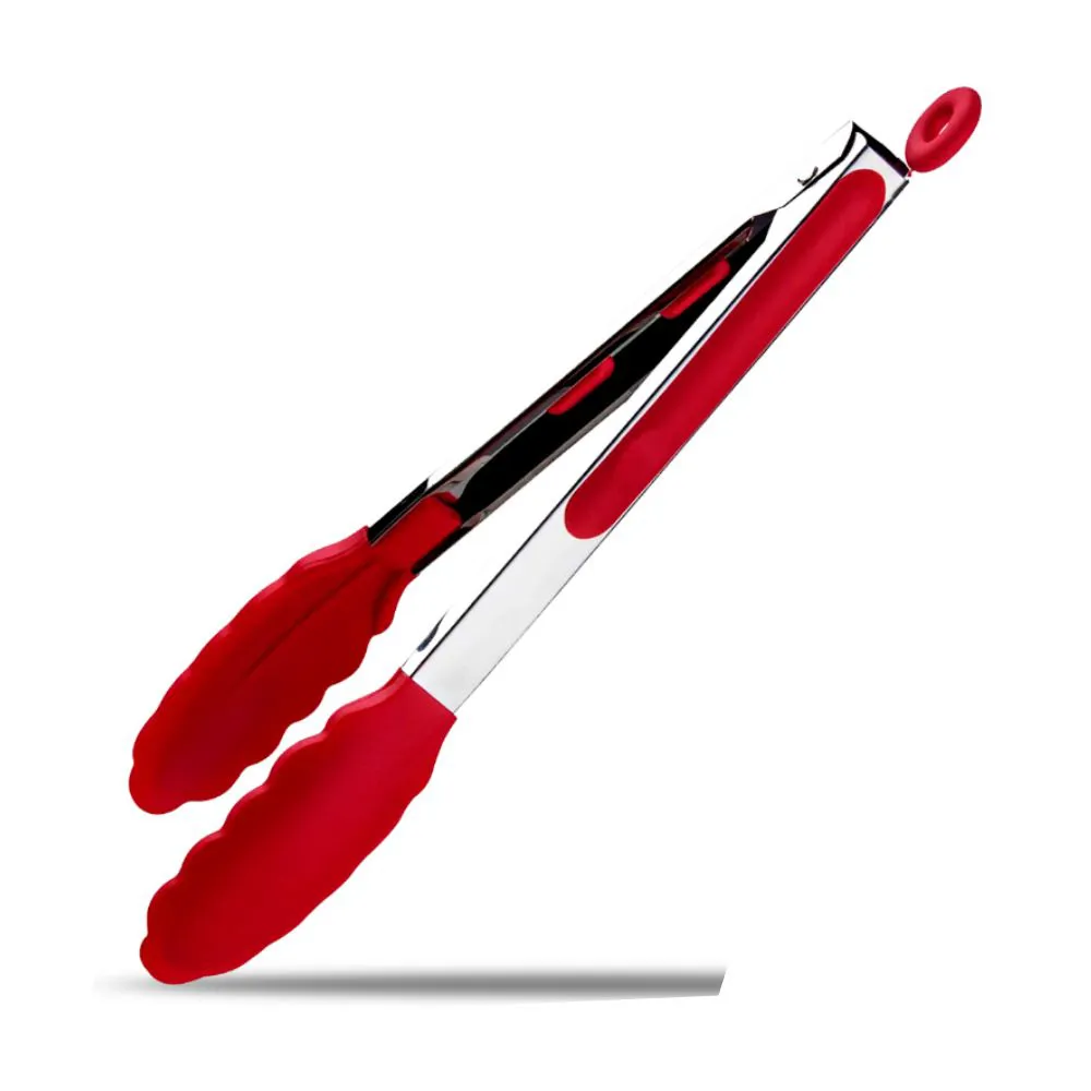 Pegador de Salada Silicone 26 cm - Vermelho