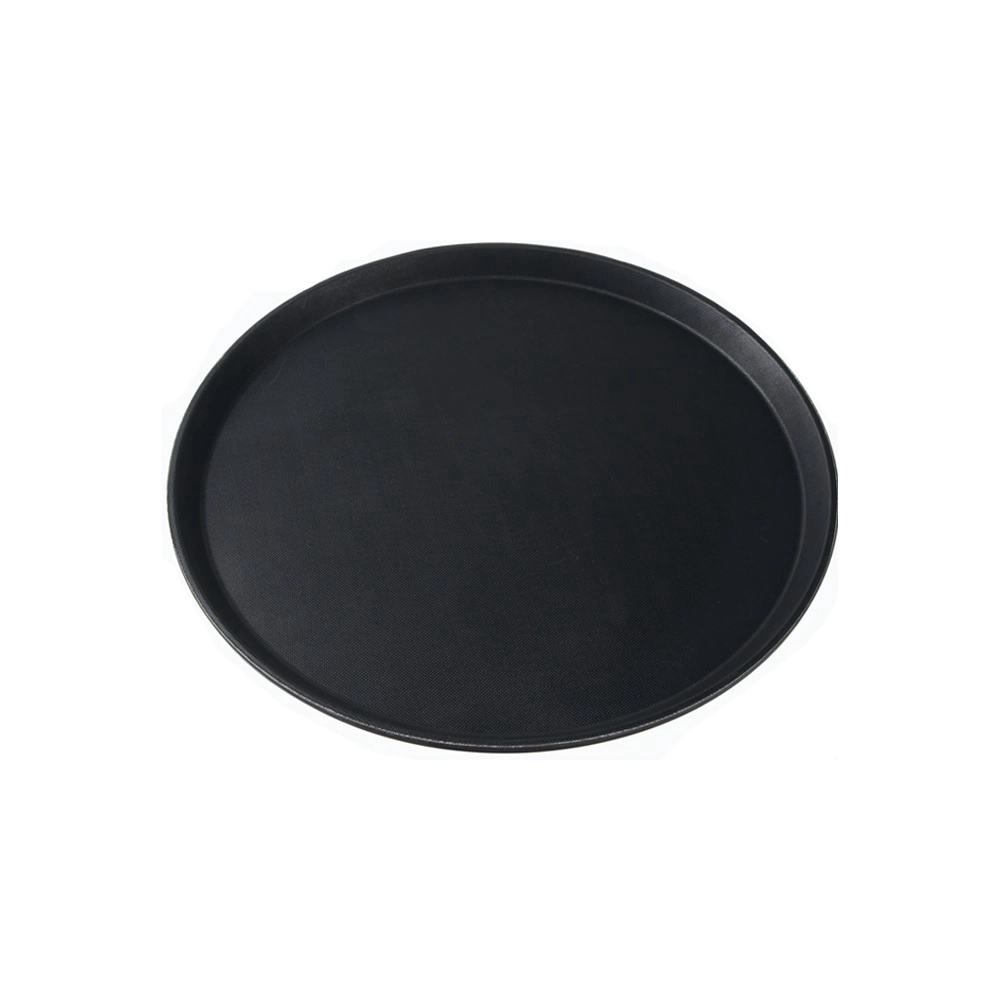 Bandeja de Garçom Antiderrapante Profissional Redonda 40cm